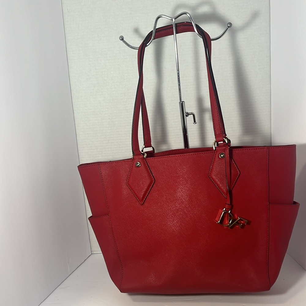 Diane Von Furstenberg red tote